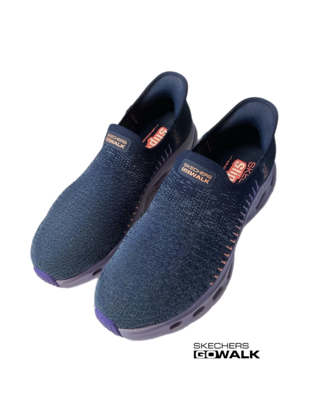 Sketchers GOWALK sz 8 Slip Ins Air Cooled GOGA MAT Glide Step Hands Free